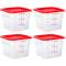 Airtight Polycarbonate Storage Box – Quadrate Shape for Grains Flour & More Manufacturers, Suppliers in Delhi