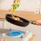All-Purpose Non-Stick Frying Pan – Gas Stove Compatible, Even-Heat Aluminum and Classic Wooden Handle Manufacturers, Suppliers in Prahlad Nagar