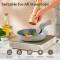Aluminum Ceramic Induction Cookware Set with Bakelite Silicone Handles and Dishwasher Safe Manufacturers, Suppliers in Ballygunge