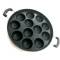 Aluminum Stainless Steel Appam Patra with Elegant Modern Design and Included Lid Manufacturers, Suppliers in Delhi