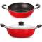 Best Red Non Stick Kadhai – Easy to Clean Even Heat Distribution Stainless Steel Handle Manufacturers, Suppliers in Surat