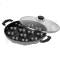 Black Aluminum Appam Patra with Lid and Heat Resistant Design for Perfect Appam Preparation Manufacturers, Suppliers in Delhi