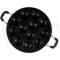 Black Aluminum Appam Patra with Lid and Heat Resistant Design for Perfect Appam Preparation Manufacturers, Suppliers in Delhi