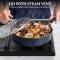 Black Aluminum Non-Stick Cookware Set with Tempered Glass Lids and Dishwasher Safe Design Manufacturers, Suppliers in Delhi