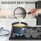 Black Aluminum Non-Stick Cookware Set with Tempered Glass Lids and Dishwasher Safe Design Manufacturers, Suppliers in Delhi