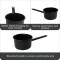 Black Enamel-Coated Alloy Steel Pan – Durable 2-Quart Stovetop Cookware Manufacturers, Suppliers in Delhi