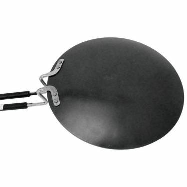 Black Iron Griddle Pan – Even Heating Ideal for Chapati & Sauteing Manufacturers, Suppliers in Durgapura