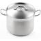 Brushed Stainless Steel Stock Pot Dishwasher Safe, Induction Compatible, Durable Riveted Handles Manufacturers, Suppliers in Nagpur