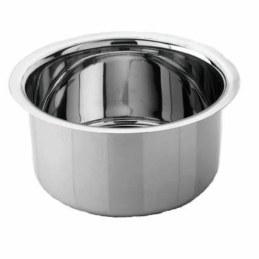Classic Stainless Steel Tope Silver Milk Pan, Large Capacity, With Lid, Hand Wash and Dishwasher Safe Manufacturers, Suppliers in Delhi