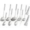 Complete Stainless Steel Kitchen Utensils Collection with Comfortable Handles Hanging Hole and Polished Finish Manufacturers, Suppliers in South Park Street Cemetery