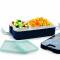 Dual-Compartment Plastic Lunch Box Detachable Inner Lid, Leakproof, Microwave and Freezer Safe Manufacturers, Suppliers in Delhi