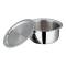 Elegant Stainless Steel Cooking Tope Round Flat Base, Mirror Finish, Sturdy and Heat Resistant for All Cooktops Manufacturers, Suppliers in Delhi