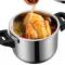 Fast-Cooking Stainless Steel Pressure Cooker Dishwasher Safe, Clip-On Lid, and Stylish Silver Design Manufacturers, Suppliers in Delhi