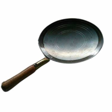 Glossy Finish Mild Steel Tawa – Ergonomic Wooden Handle for Comfort Manufacturers, Suppliers in Durgapura