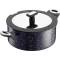 Gray Ceramic-Coated Non Stick Stock Pot Aluminum Construction, Stovetop Compatible, Oven Safe Manufacturers, Suppliers in Delhi