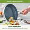 Gray Ceramic Nonstick Stainless Steel Frying Pan PFOA and PFAS Free, Perfect for Low-Oil Cooking Manufacturers, Suppliers in Delhi