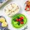 Green Plastic Lunch Box Airtight, Freezer and Microwave Safe, with Snap Closure for Fresh Meals Manufacturers, Suppliers in Delhi
