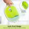 Green Plastic Lunch Box Airtight, Freezer and Microwave Safe, with Snap Closure for Fresh Meals Manufacturers, Suppliers in Delhi