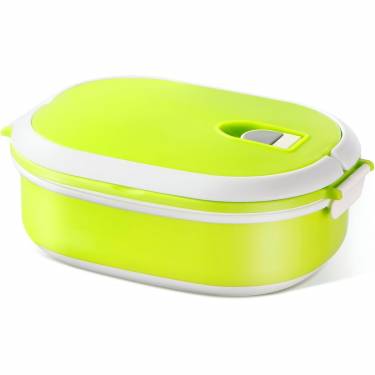 Green Plastic Lunch Box Airtight, Freezer and Microwave Safe, with Snap Closure for Fresh Meals Manufacturers, Suppliers in Delhi