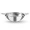 High-Quality Stainless Steel Kadai Deep Frying Pan Sturdy Handles, Quick Heating, Uses Less Oil, Rust-Resistant Manufacturers, Suppliers in Delhi