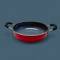 Iron Non Stick Kadhai with Strong and Comfortable Grip in Vibrant Red for Even Heat Distribution Manufacturers, Suppliers in Surat