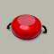 Iron Non Stick Kadhai with Strong and Comfortable Grip in Vibrant Red for Even Heat Distribution Manufacturers, Suppliers in Surat