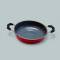 Iron Non Stick Kadhai with Strong and Comfortable Grip in Vibrant Red for Even Heat Distribution Manufacturers, Suppliers in Surat