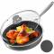 Modern Silver Stainless Steel Non-Stick Pan Surface, Even Heat Distribution, Comes with Lid Manufacturers, Suppliers in Prahlad Nagar