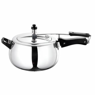 Modern Stainless Steel Pressure Cooker Home Kitchen Essential, Induction Ready and Dishwasher Safe Design Manufacturers, Suppliers in Delhi