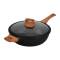 Multi-Stove Compatible Black Non-Stick Cookware Set with Scratch-Resistant Surface and Glass Lids Manufacturers, Suppliers in Delhi