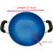 Multipurpose Non Stick Kadhai – Ergonomic Design with Durable Glass Lid Elegant Blue Finish Manufacturers, Suppliers in Surat