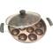 Non Stick Aluminum Appam Patra with Sturdy Construction and Even Heat Distribution Manufacturers, Suppliers in Delhi