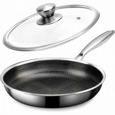 Nonstick Stainless Steel Frying Pan Perfect for Pancakes, Omelets, Steaks and More, Gas and Induction Compatible Manufacturers, Suppliers in Delhi