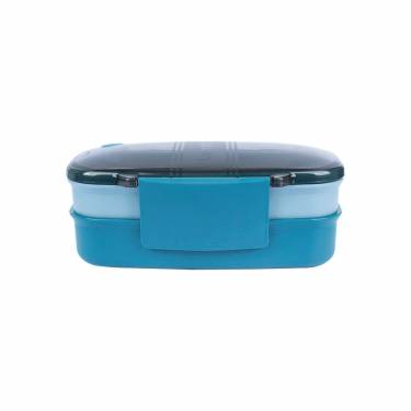 Portable Meal Prep Plastic Lunch Box Dual Compartments, Clip Lock, Freezer and Dishwasher Safe Manufacturers, Suppliers in Delhi