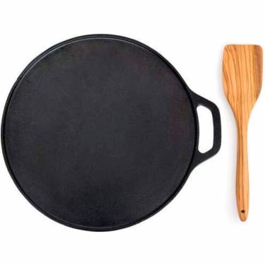 Premium Cast Iron Tawa – Non-Stick When Seasoned Oven & Fire Safe Manufacturers, Suppliers in Durgapura