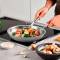 Premium Stainless Steel Cooking Pan Oven and Stovetop Safe, Round Shape, No Nonstick Coating Manufacturers, Suppliers in Delhi