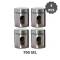 Premium Stainless Steel Kitchen Canisters – 700ml Capacity Manufacturers, Suppliers in Delhi
