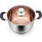 Professional Copper Core Stainless Steel Stock Pots Heat-Resistant Handles, Steam Vent Lid, and Oven-Safe Manufacturers, Suppliers in Nagpur