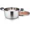 Professional Copper Core Stainless Steel Stock Pots Heat-Resistant Handles, Steam Vent Lid, and Oven-Safe Manufacturers, Suppliers in Nagpur