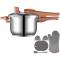 Reliable Stainless Steel Pressure Cooker Stylish Silver Finish, Wooden Handle, Safety Locking Lid Manufacturers, Suppliers in Delhi