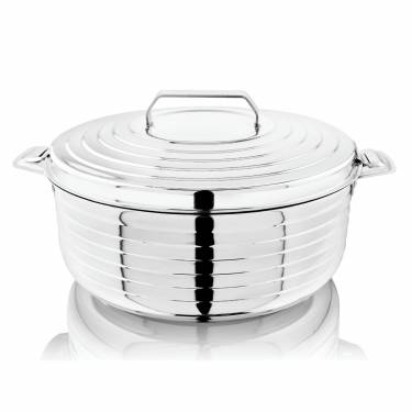 Round Stainless Steel Insulated Casserole – Keeps Food Warm for Hours Manufacturers, Suppliers in Ghaziabad