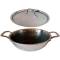 Smooth Surface Induction Non-Stick Kadhai Stainless Steel for Everyday Cooking Manufacturers, Suppliers in Surat