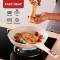 Stylish Induction Cookware Set with White and Red Finish for Induction and Gas Cooking Manufacturers, Suppliers in Ballygunge