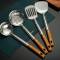 Stylish and Sturdy Stainless Steel Kitchen Utensils Set Handcrafted Wooden Handles for Comfort Grip Manufacturers, Suppliers in South Park Street Cemetery