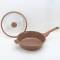 Sustainable Non Stick Wok Cookware Set with Bakelite Handle and Glass Silicone Cover Manufacturers, Suppliers in Delhi