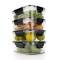 Transparent Plastic Storage Box – Black Clip Lock Airtight Seal Durable & Reusable Manufacturers, Suppliers in Rajkot