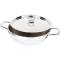 Versatile Stainless Steel Kadai Nonstick, Oven-Safe Wok with Lid for Effortless Cooking Manufacturers, Suppliers in Delhi