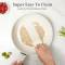 Versatile White Non-Stick Frying Pan – Smooth Surface Induction, Gas and Electric Stove Ready Manufacturers, Suppliers in Prahlad Nagar