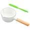 White Enamel Baking Pan – 1L Oven & Stovetop Safe Chip-Resistant Design Manufacturers, Suppliers in Delhi